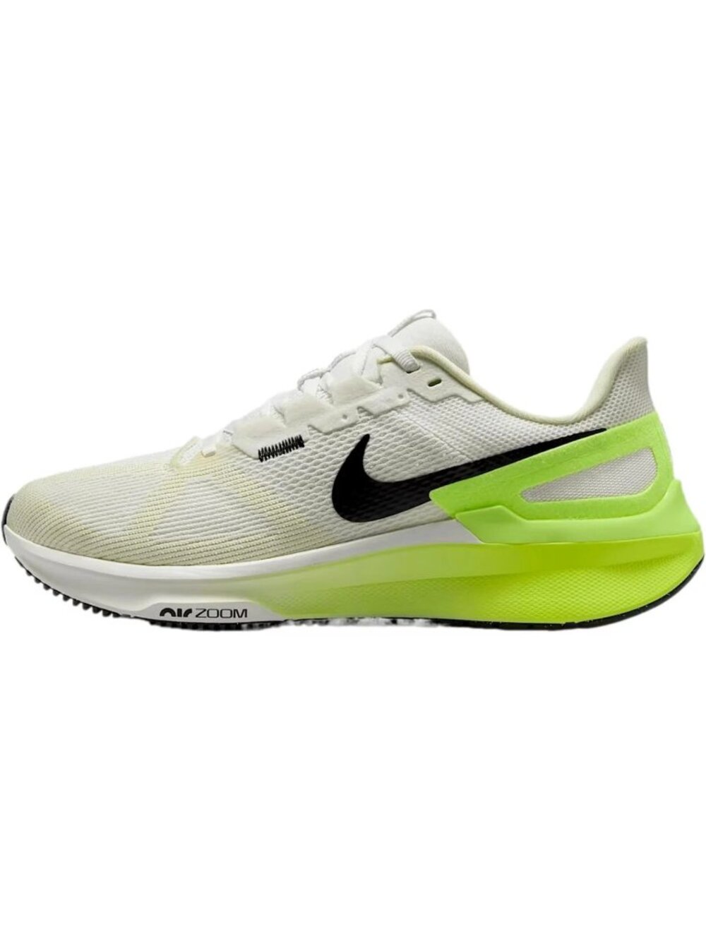 Nike Structure 25 Road Running Shoes DJ7884-111 White/Volt Women's US 8.5
